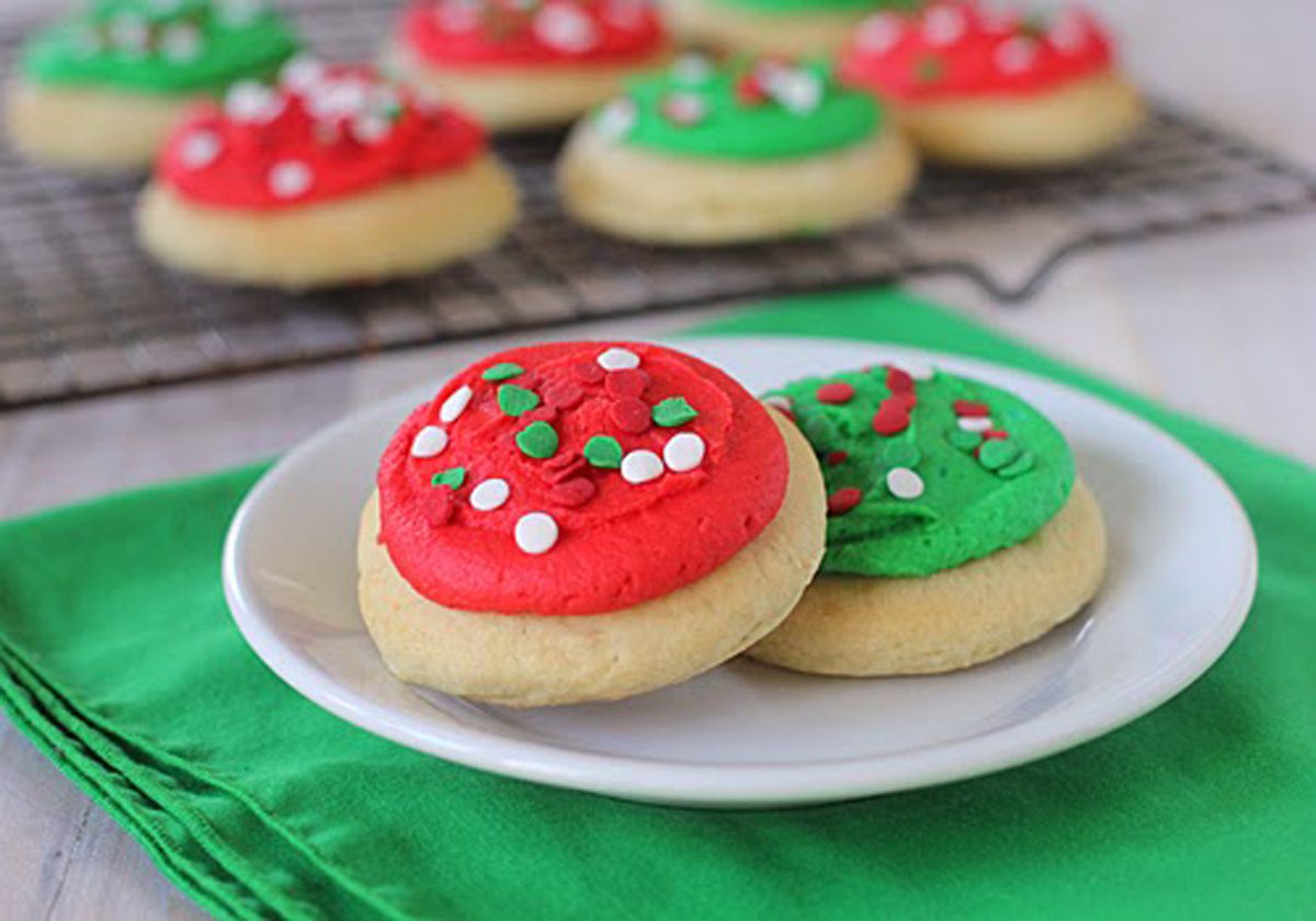 Homemade Lofthouse Cookies (Holiday version)