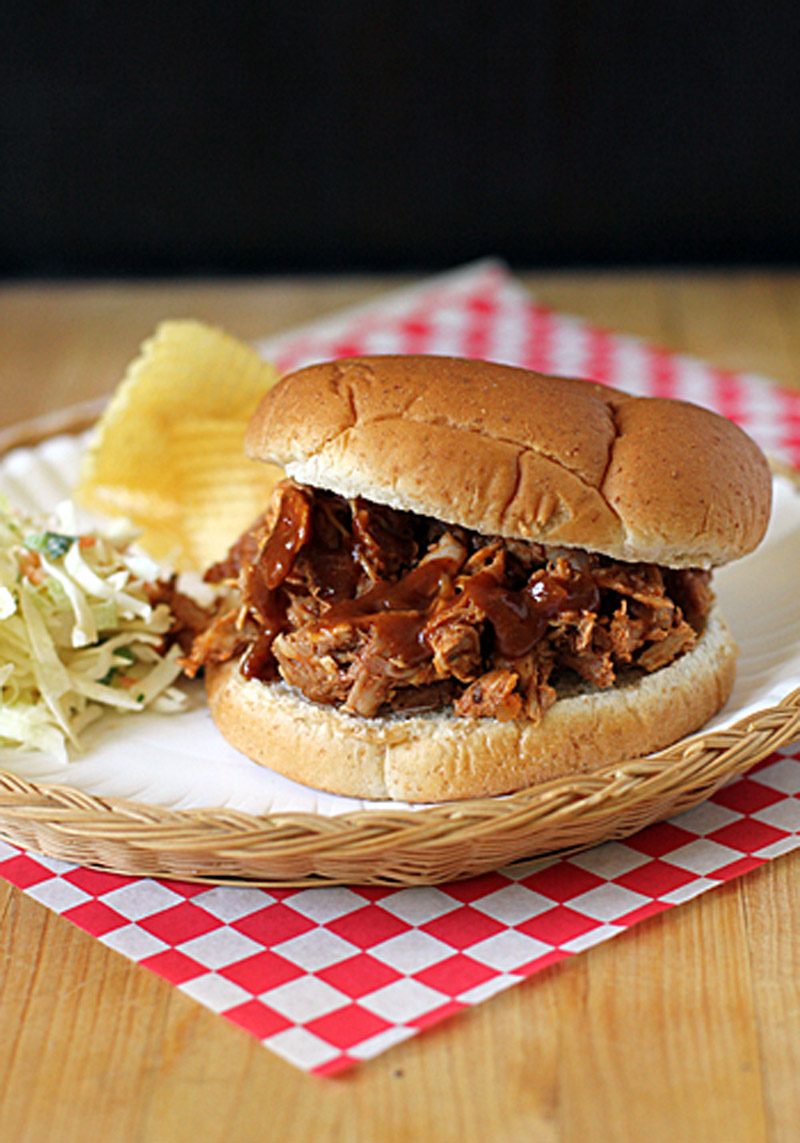 Barbecued Pulled Chicken