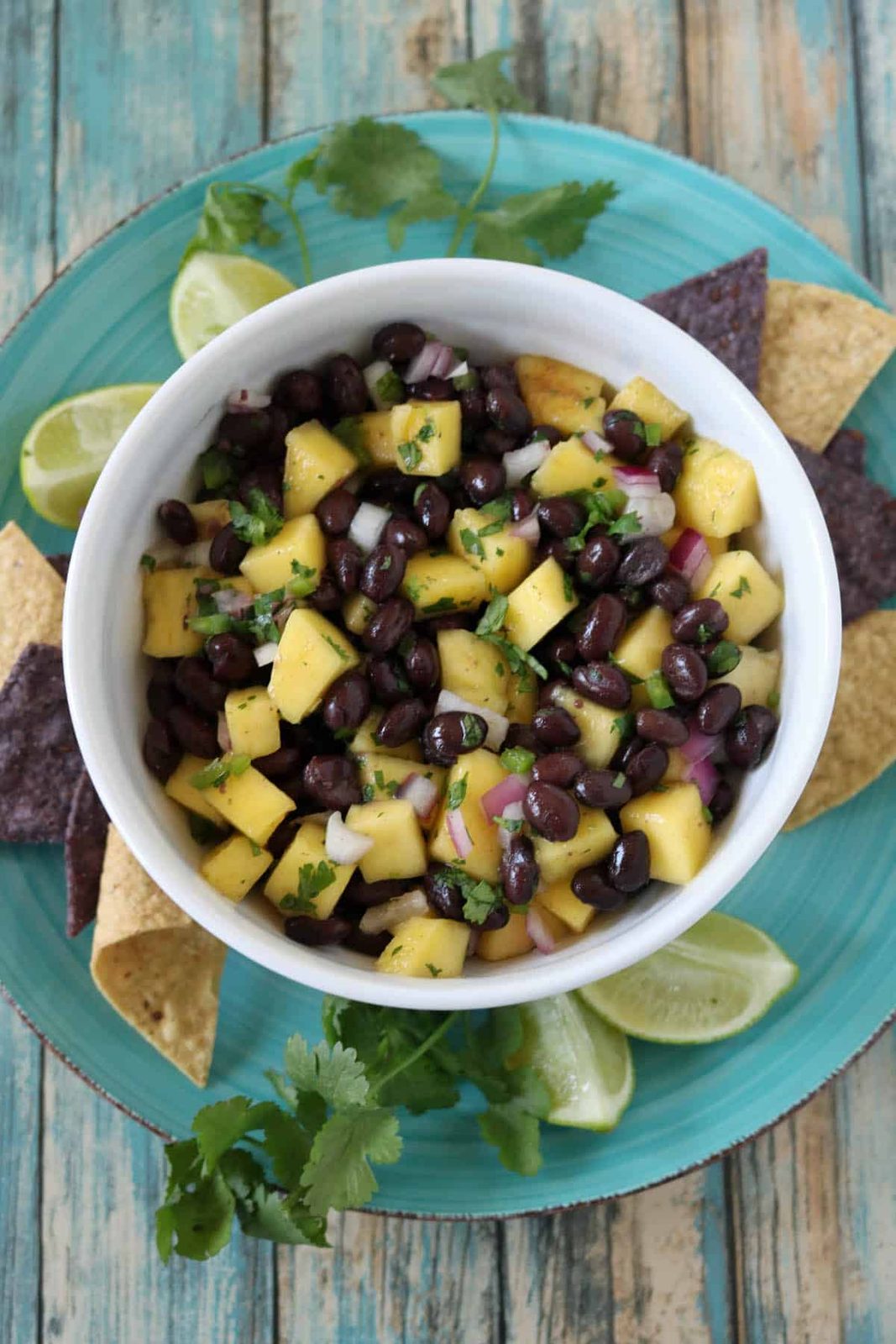 Black Bean-Mango Salsa