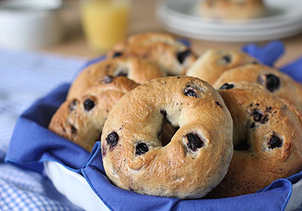 Blueberry Bagels