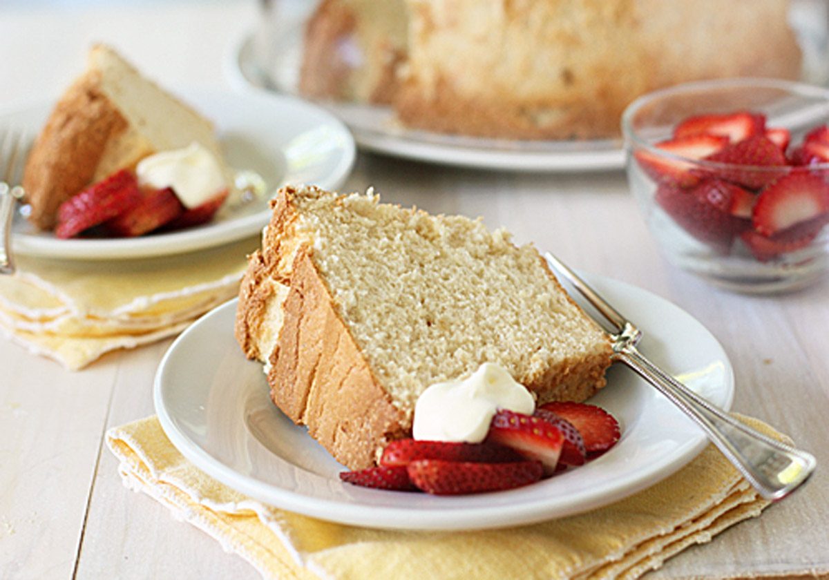 Brown Sugar Angel Food Cake
