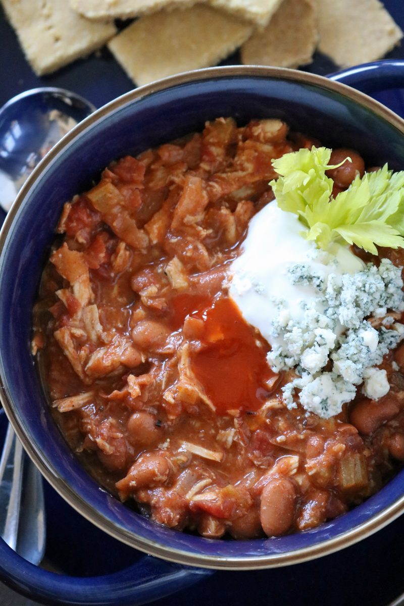 Buffalo Chicken Chili