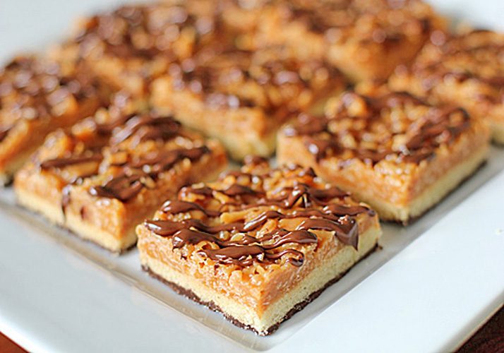 Caramel de Lite Cookie Bars