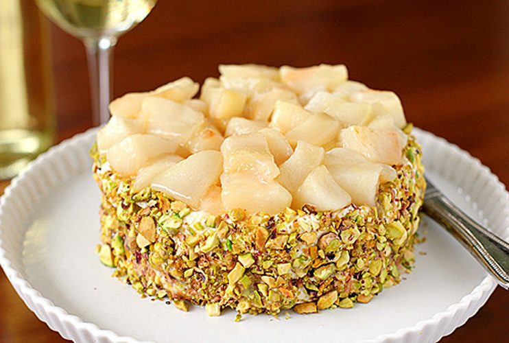 Caramelized Pear and Gruyère Torta