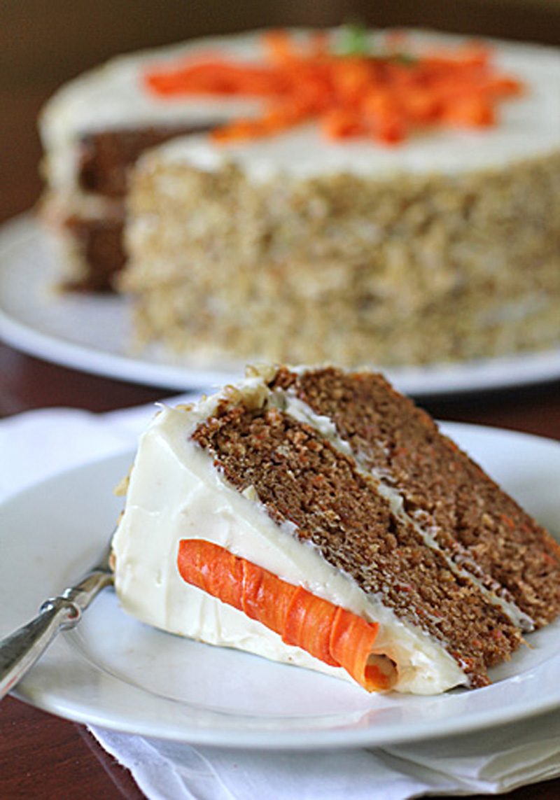 Carrot Cake with Cream Cheese Frosting