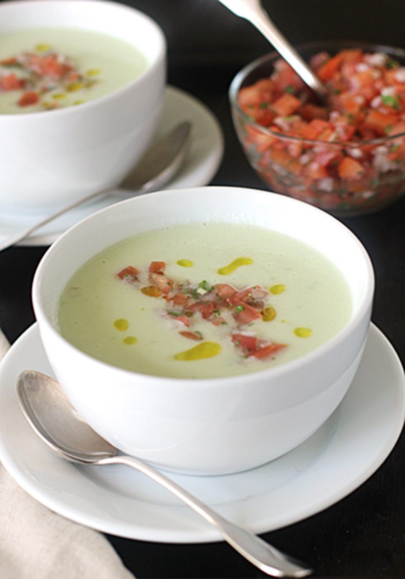 Chilled Cucumber Gazpacho
