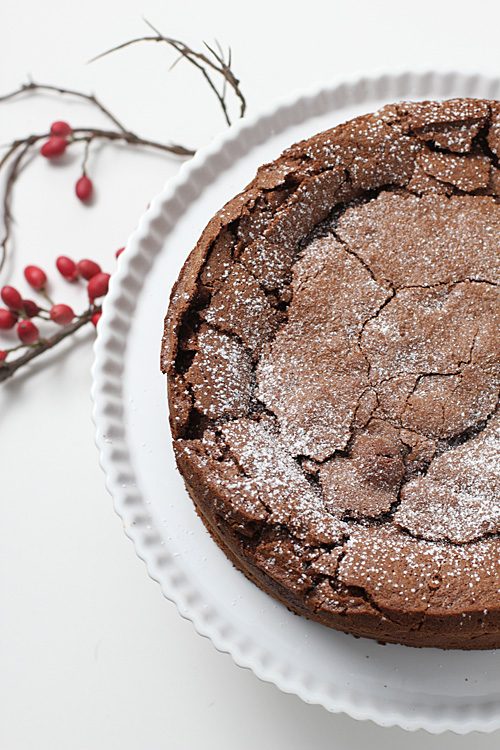 Chocolate Fallen Soufflé Cake