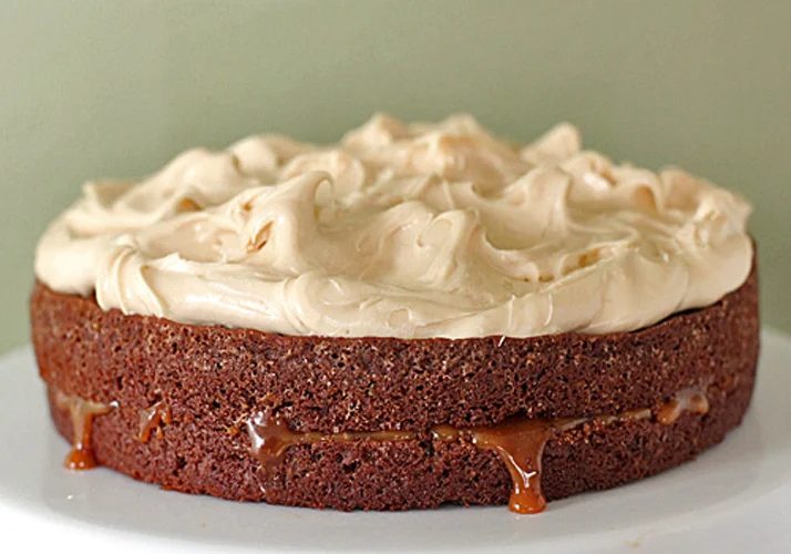 Chocolate Guinness Caramel Cake