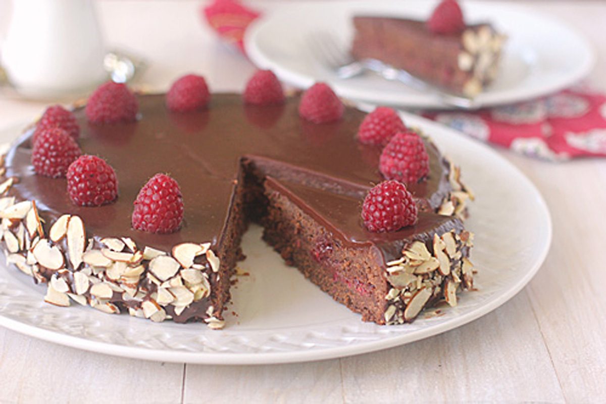 Chocolate-Raspberry Torte