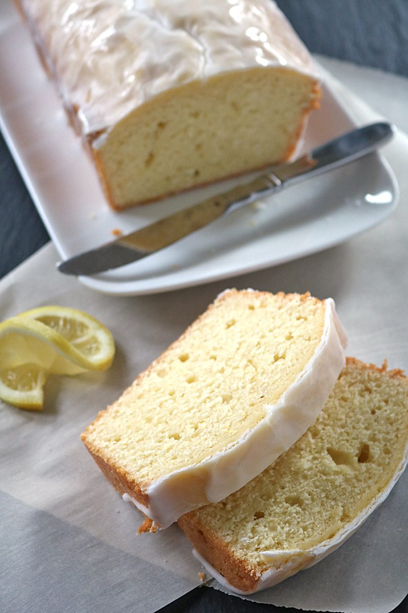 Low-Fat Lemon Pound Cake