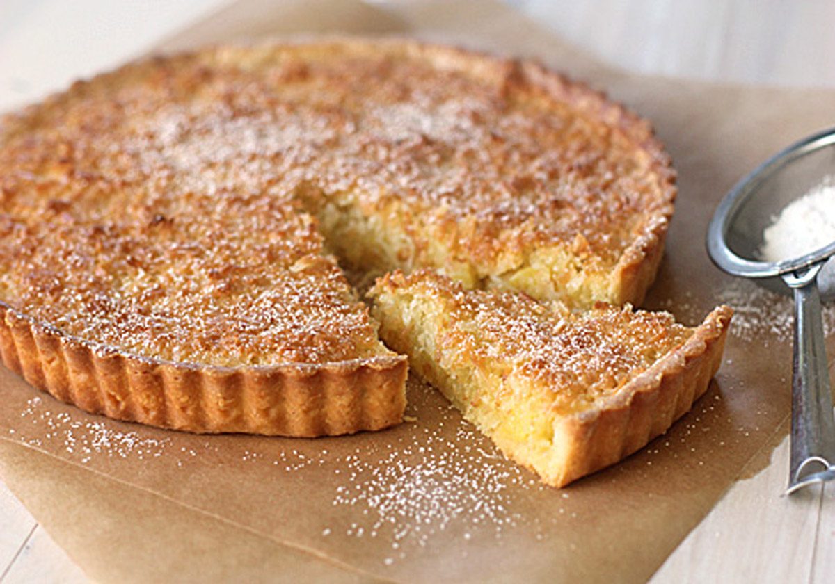 Coconut-Pineapple Tart