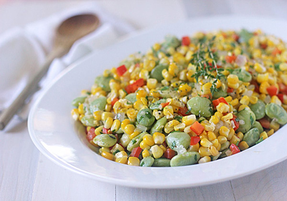 Corn and Lima Bean Succotash