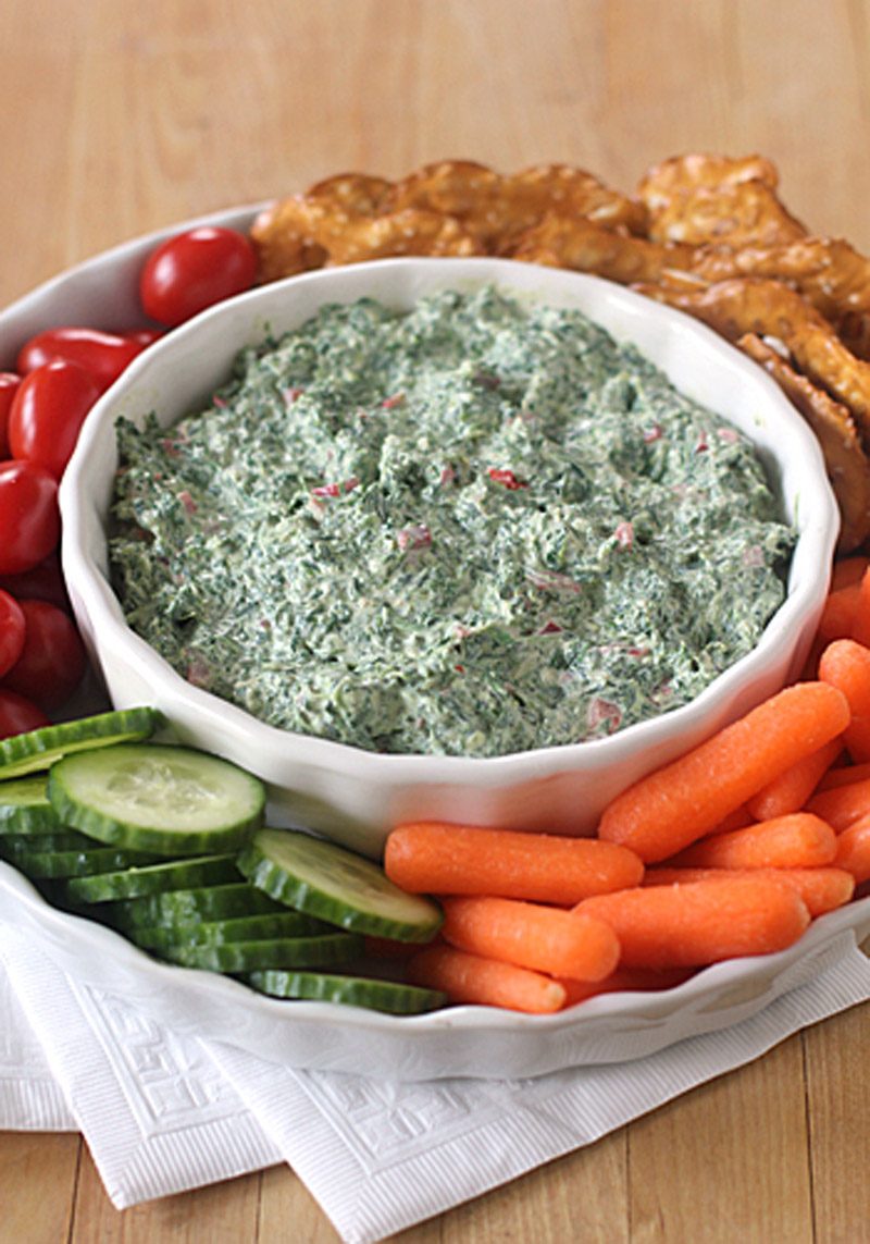 Creamy Herbed Spinach Dip