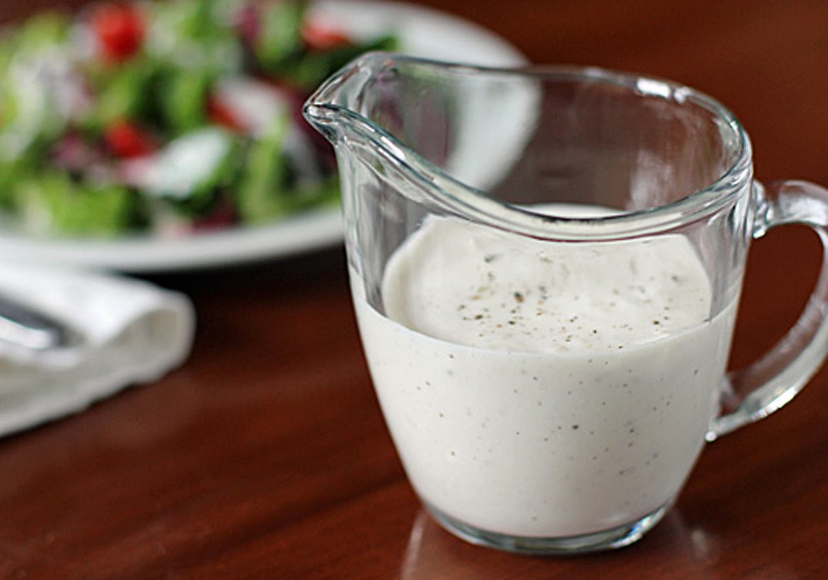 Creamy Parmesan-Peppercorn Dressing