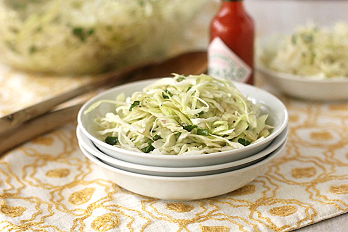 Creole Cabbage Salad
