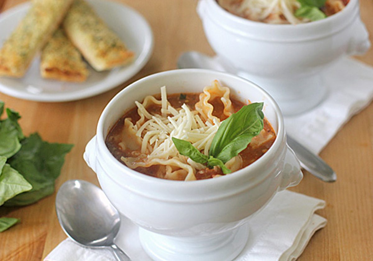 Lasagna Soup