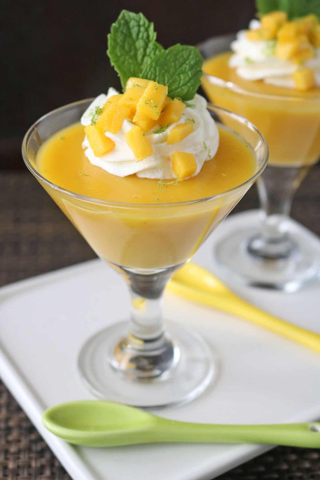 Easy Mango Pudding