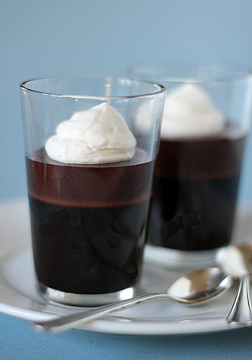 Chocolate-Layered Espresso Jellies