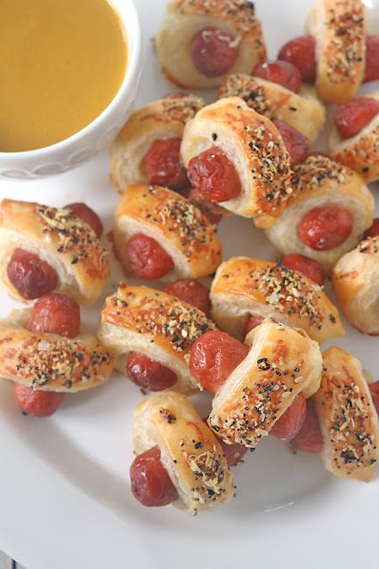 Everything Bagel Pigs in Blankets