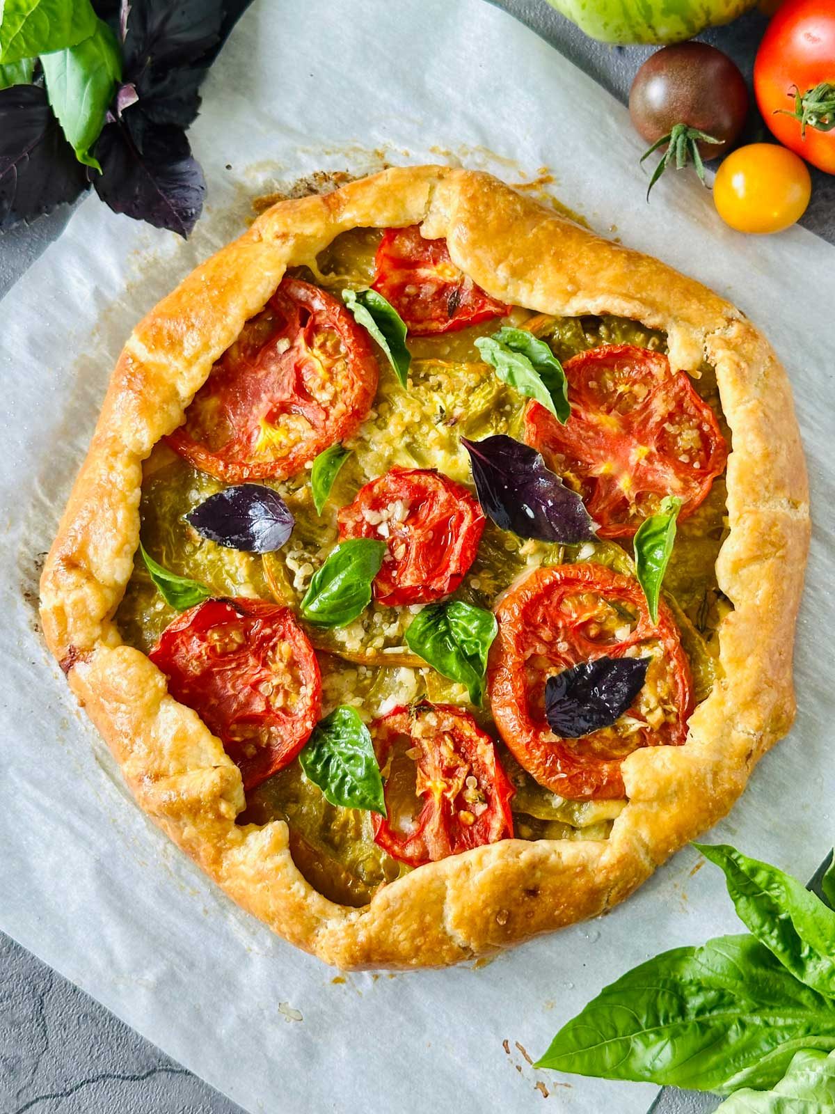 Fresh Tomato Galette