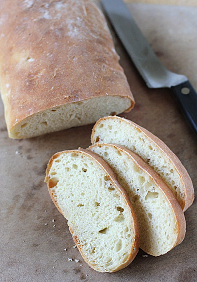 Homemade Ciabatta