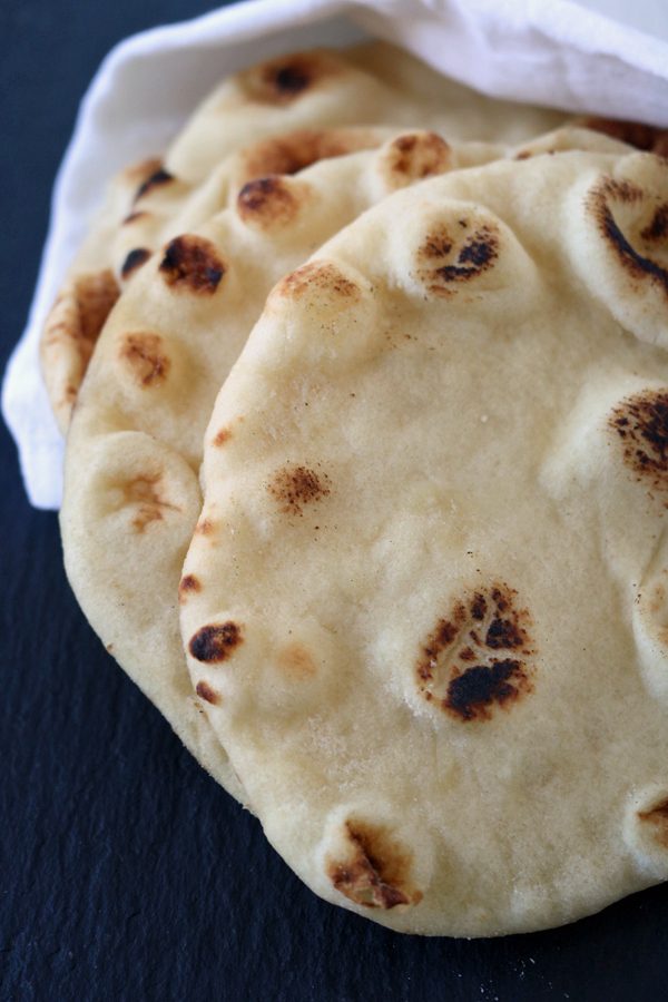 Homemade Garlic Butter Mini Naan