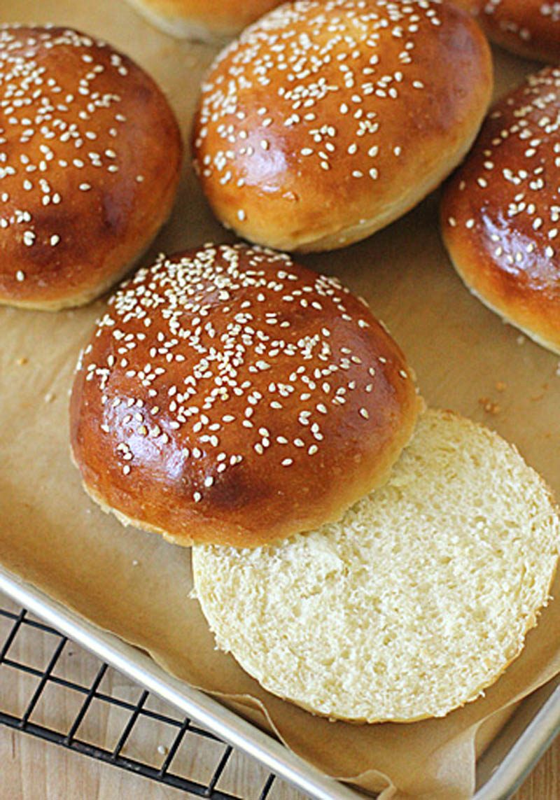 Homemade Hamburger Buns