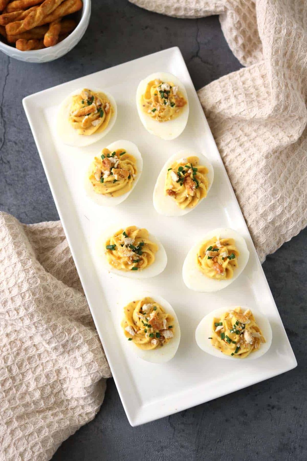 Honey-Mustard Deviled Eggs