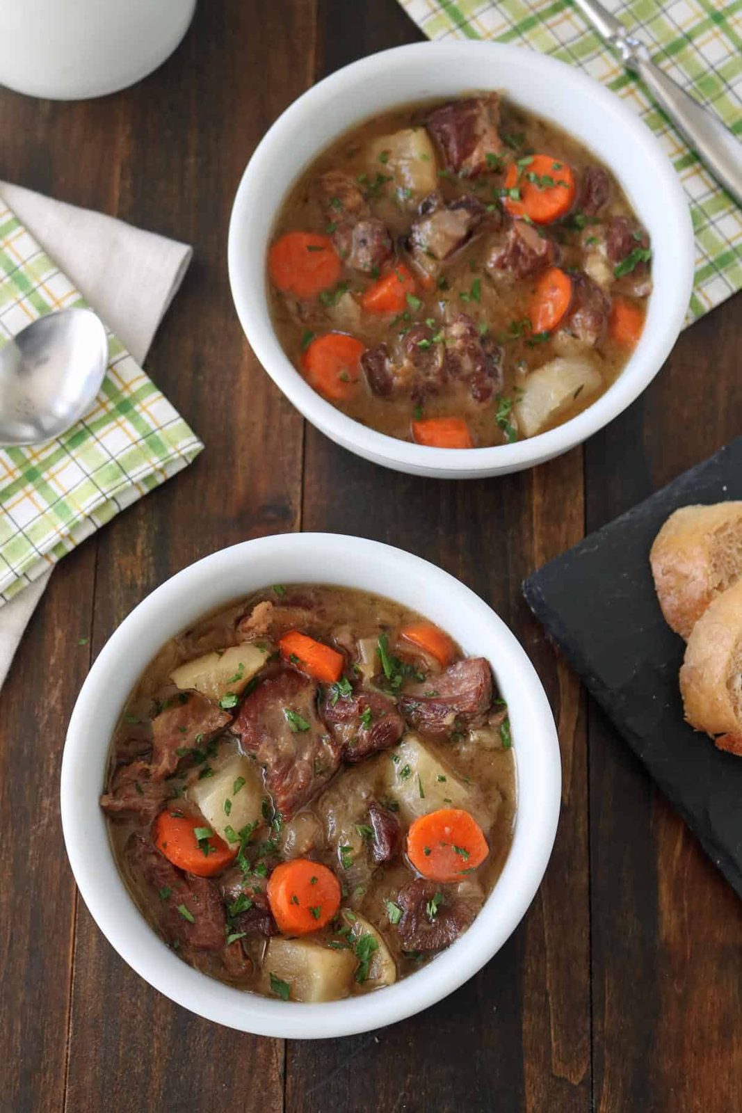 Irish Lamb Stew with Carrots and Turnips