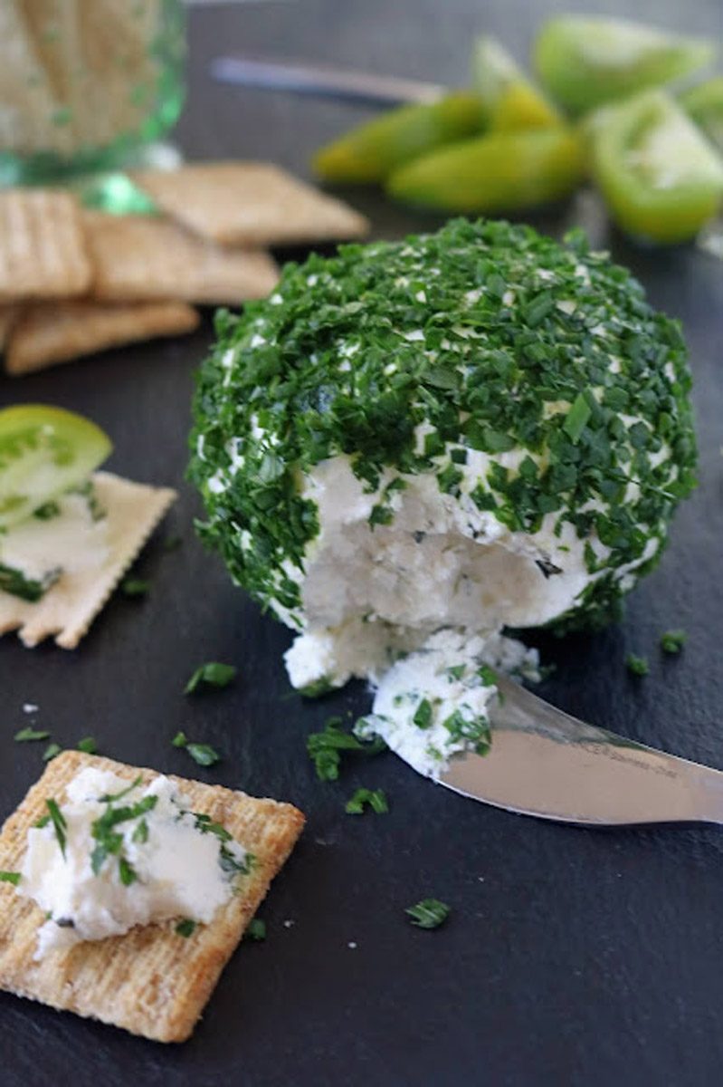 Lemon-Herb Goat Cheese Ball