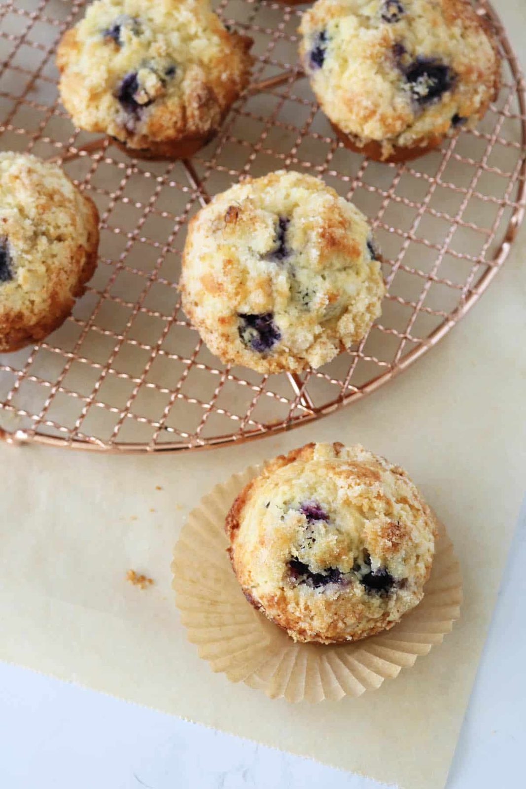 Mackinac Lemon-Blueberry Muffins