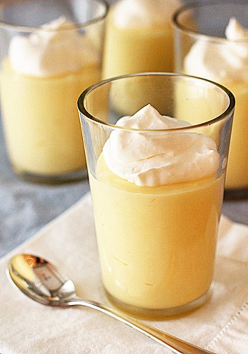 Meyer Lemon Pudding