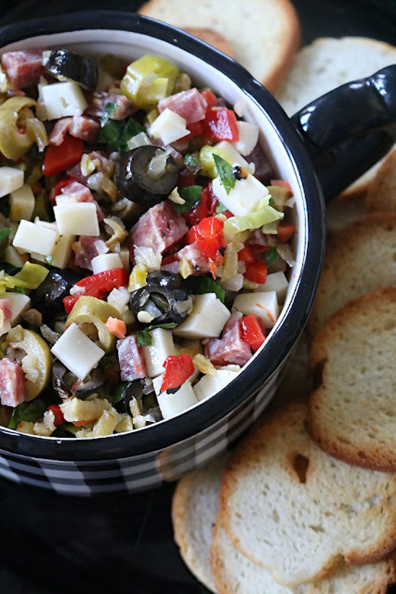 Muffuletta Dip