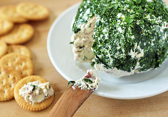 Parmesan-Cream Cheese Ball