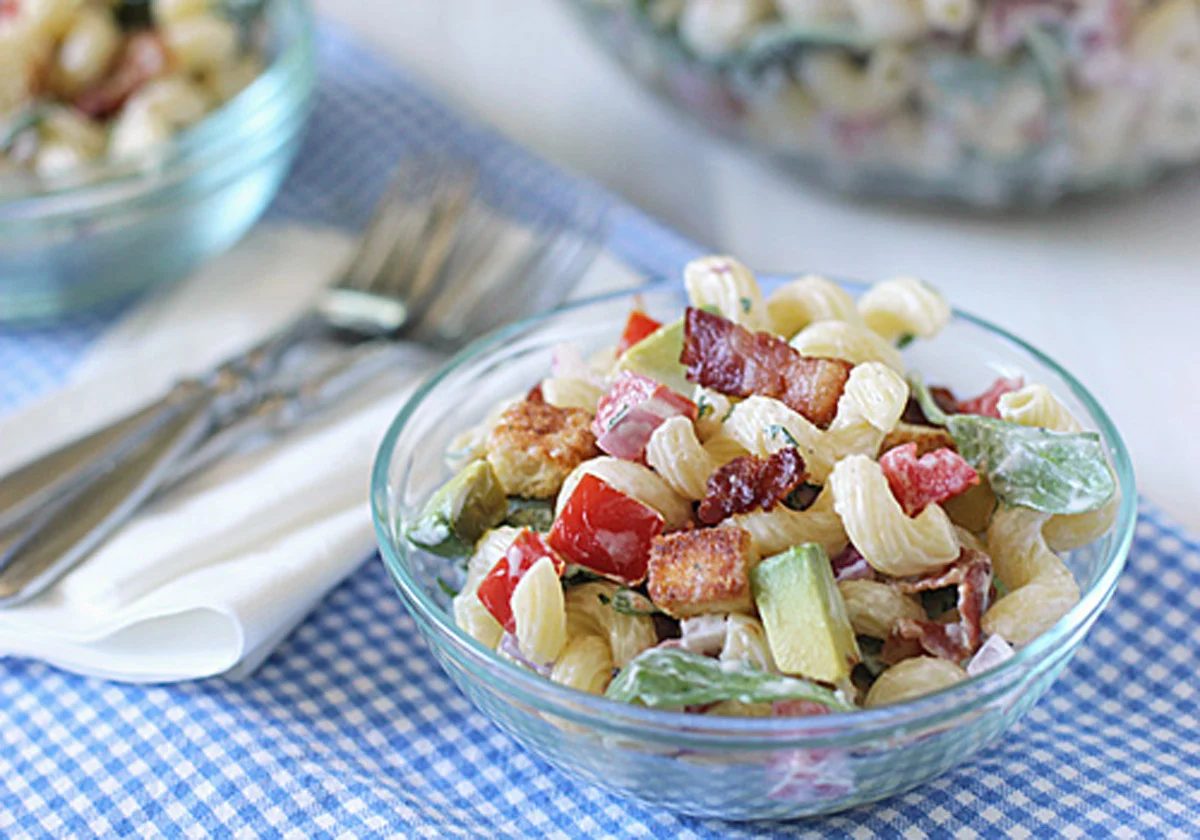 BLAT Pasta Panzanella Salad