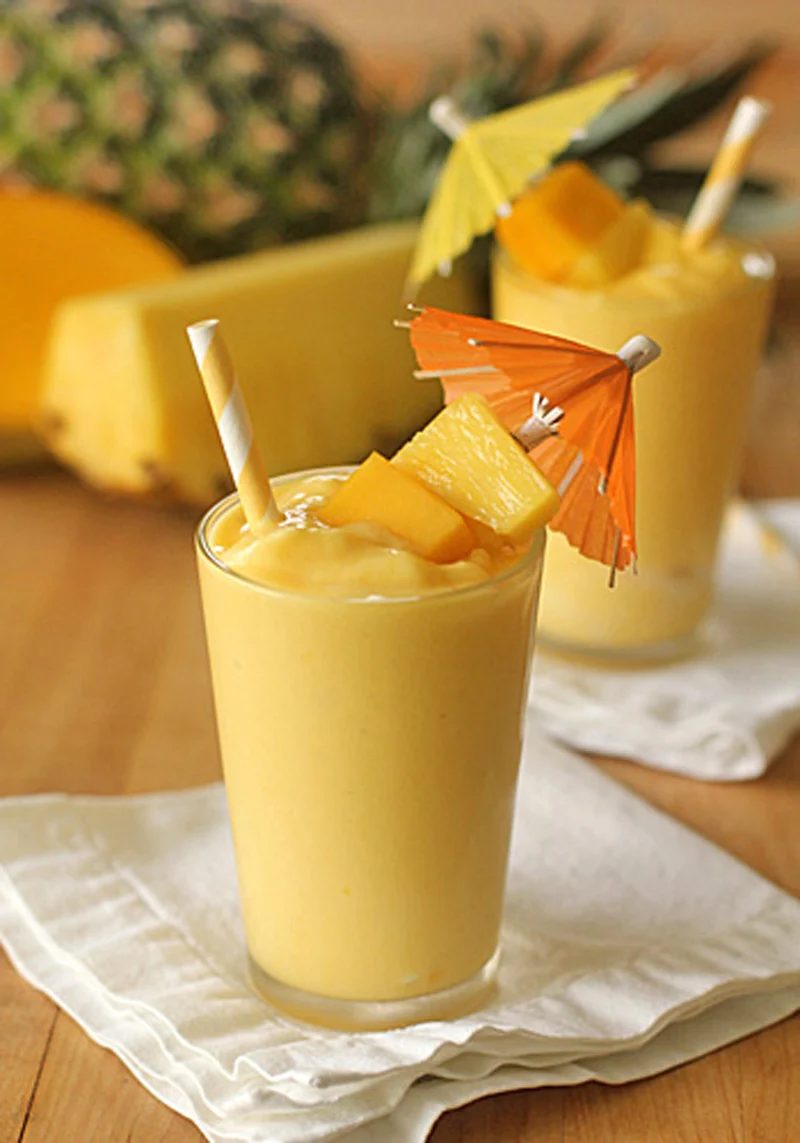 Pineapple-Mango Smoothie