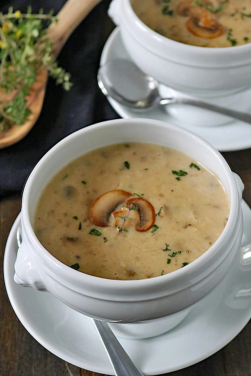 Easy Cream of Mushroom Soup