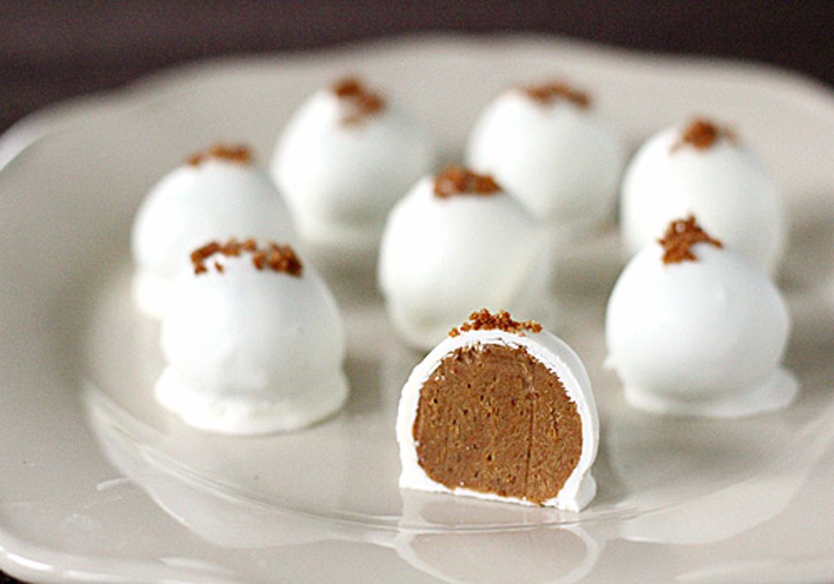 Pumpkin Cream Cheese Truffles