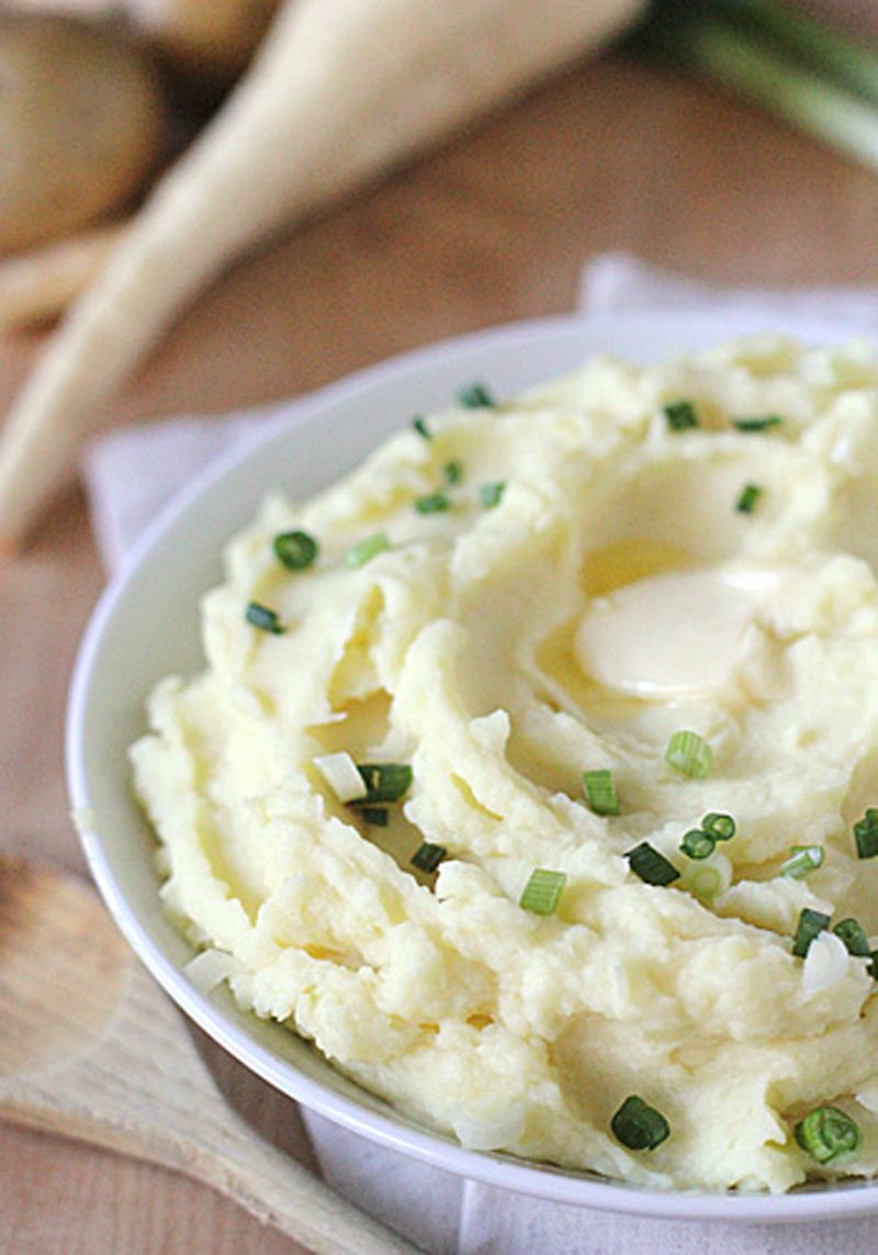 Whipped Potatoes and Parsnips