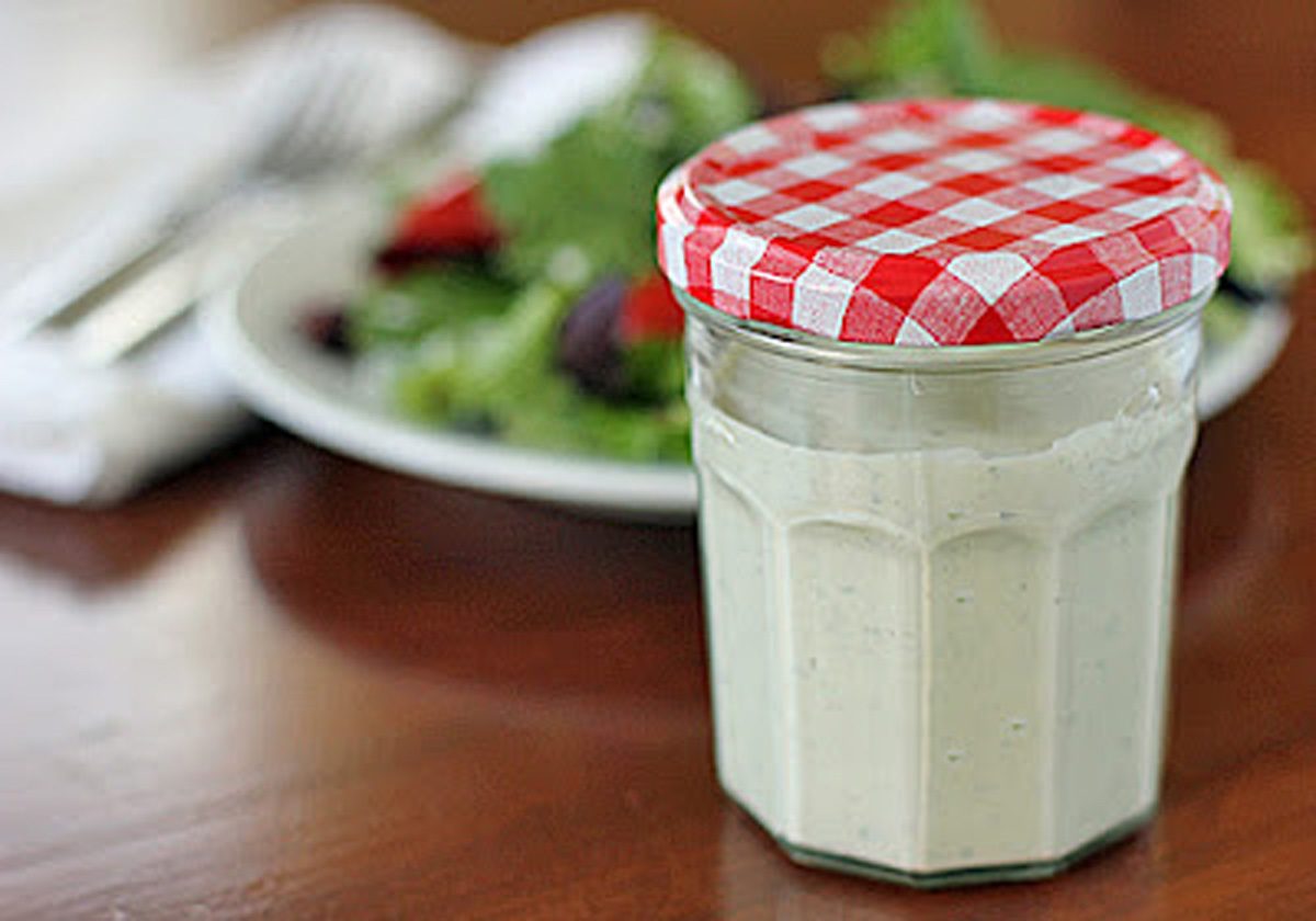 The BEST Homade Ranch Dressing