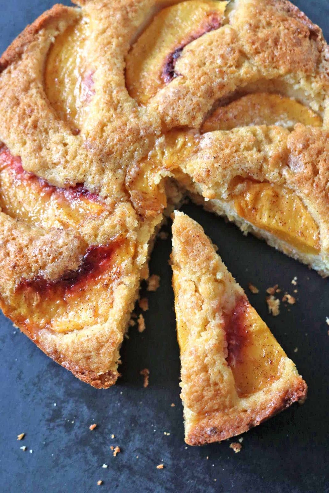 Rustic Peach Cake
