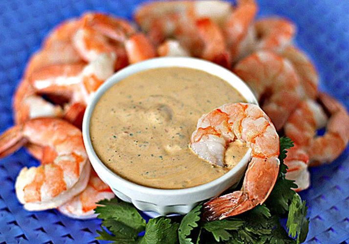 Shrimp with a Chipotle Dipping Sauce