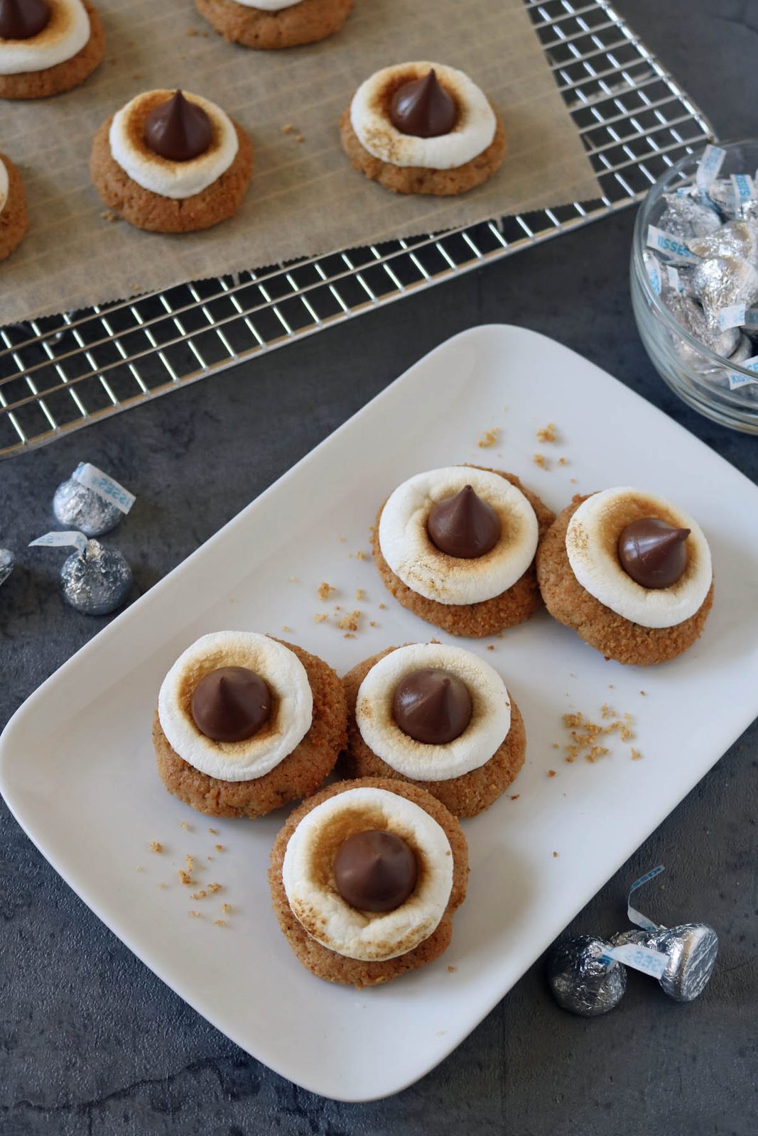 S’mores Blossom Cookies