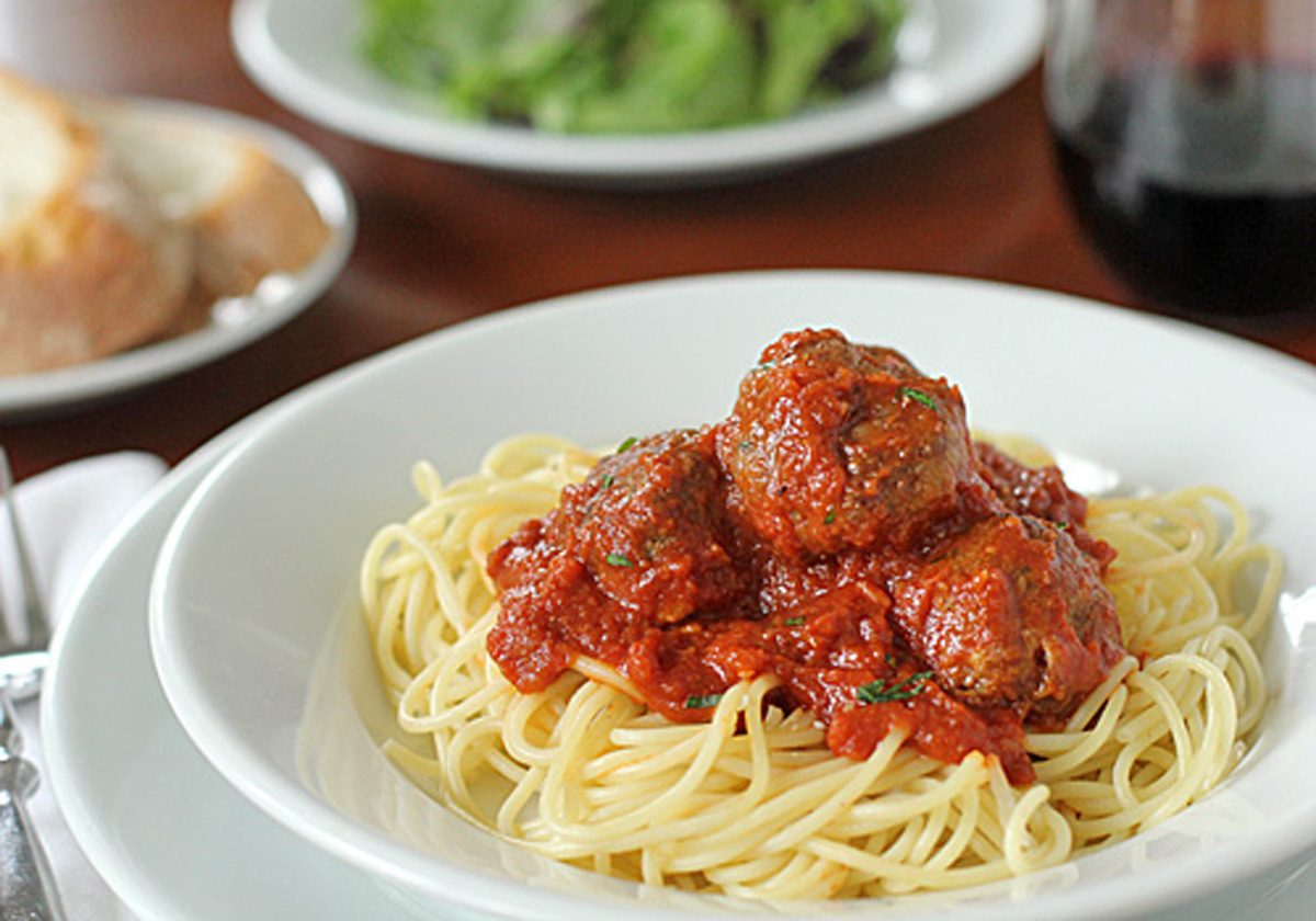Spaghetti and Meatballs