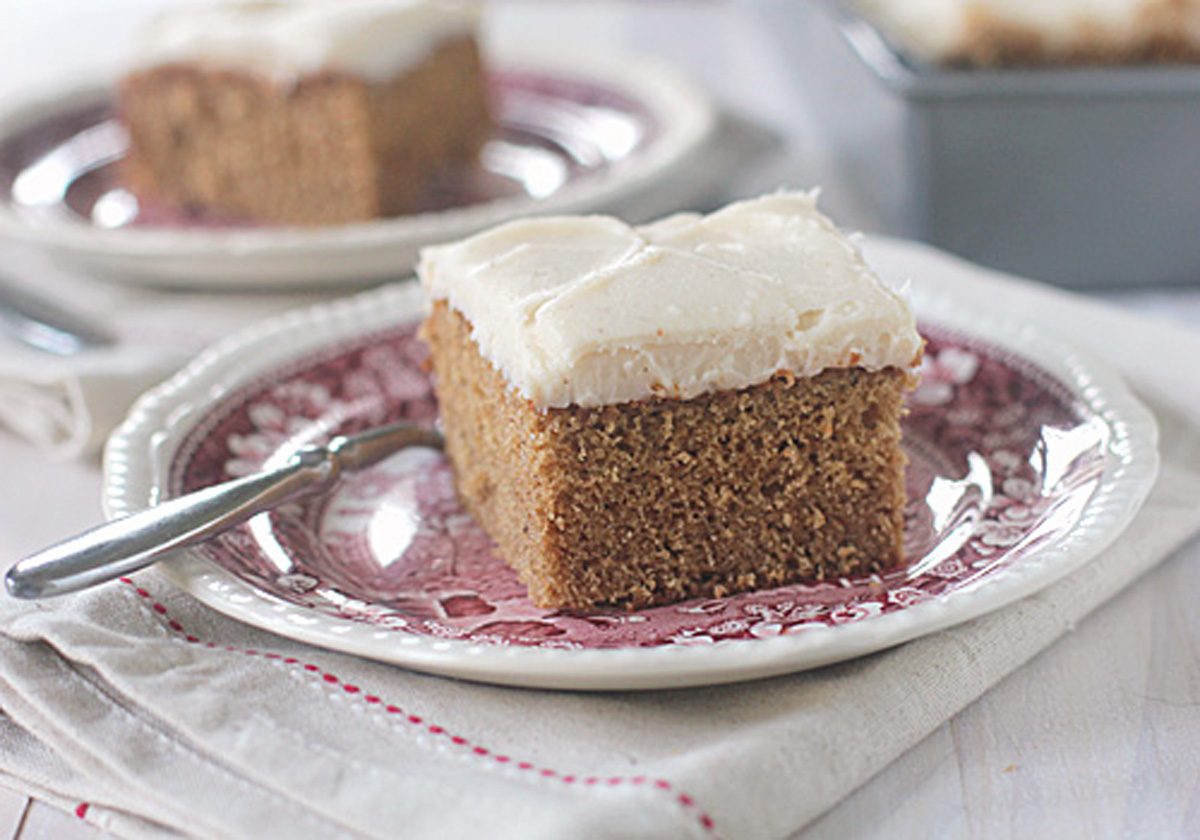 Spice Cake with Cream Cheese Frosting