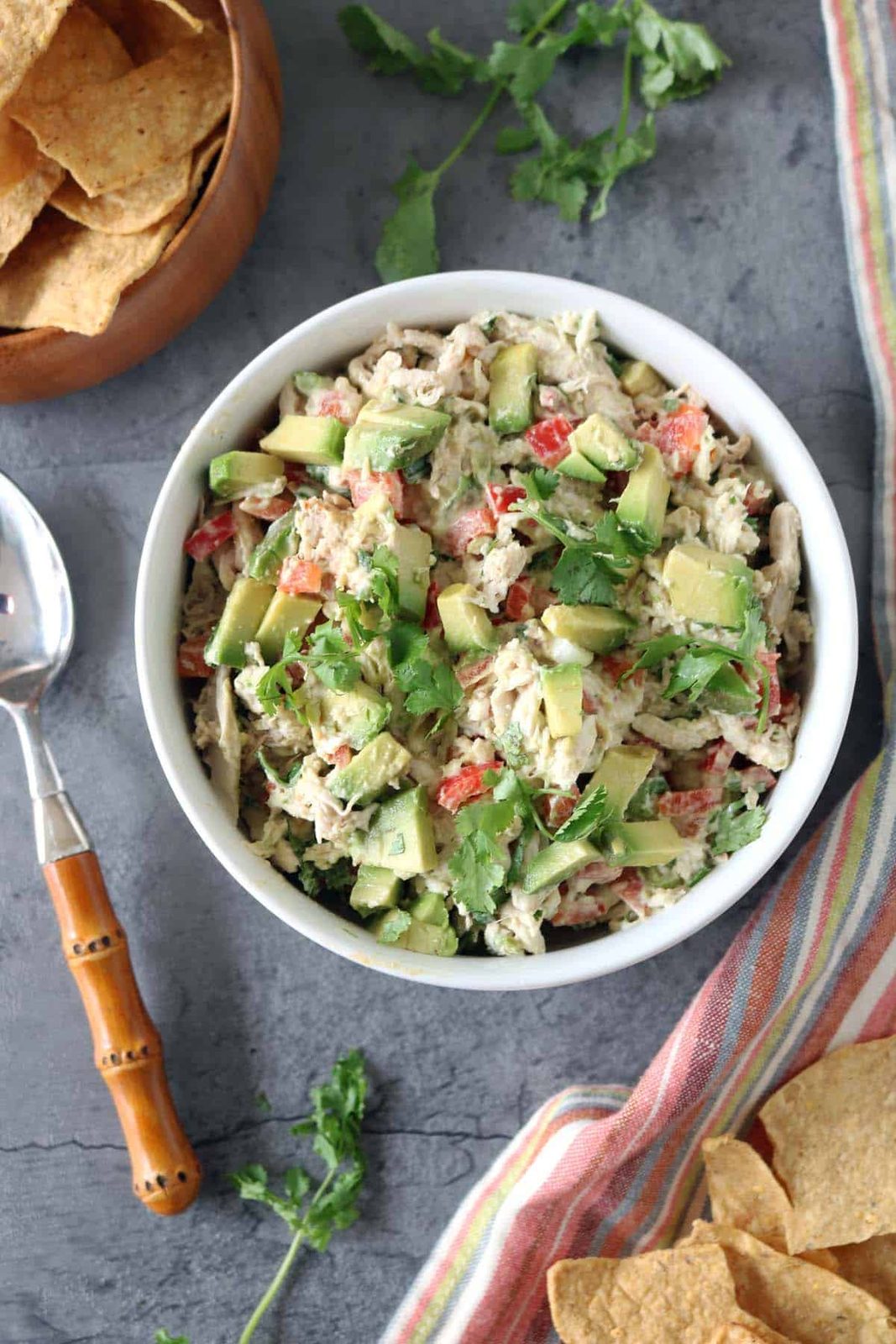 Spicy Chicken Salad with Chipotle and Avocado