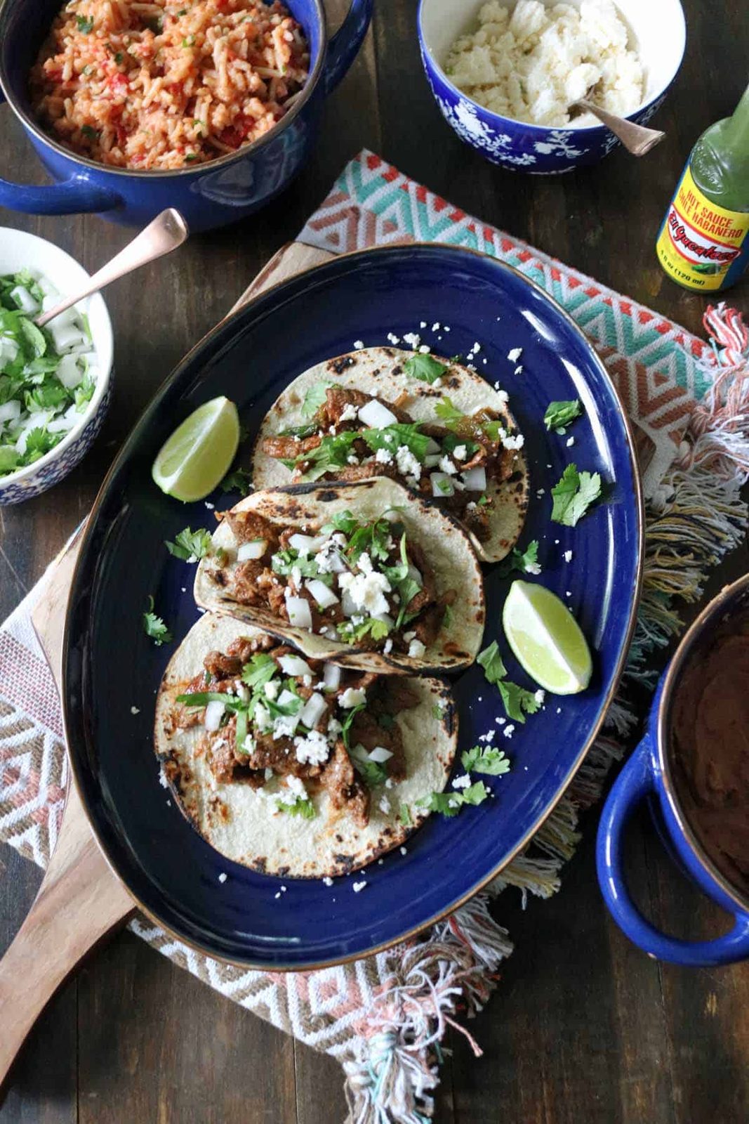 Spicy Steak Soft Tacos