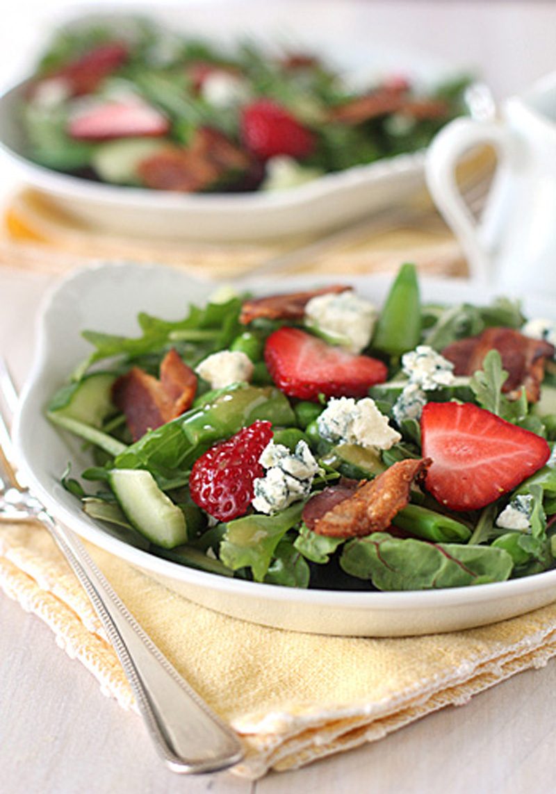 Spring Garden Strawberry Salad