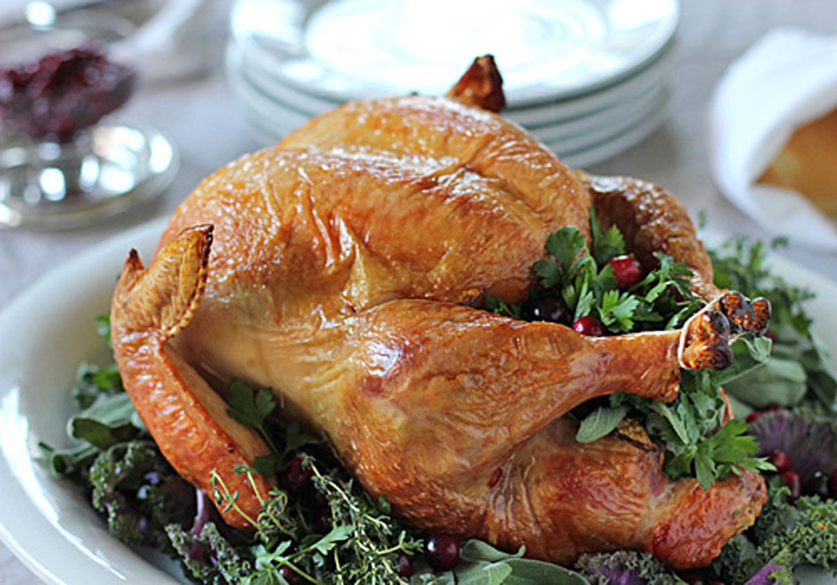 Dry Brined-High Heat Roast Turkey