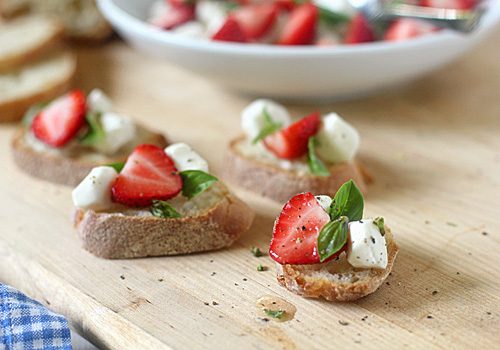 Strawberry Caprese Salad